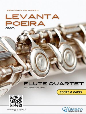 cover image of Flute Quartet sheet music--Levanta Poeira (score & parts)